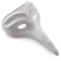 Plastic Fancy Dress Masks, Venetian long nose