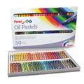 Pentel Arts® | Oil Pastel sets — Ø 8 mm, set, 50 pastels
