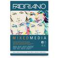 FABRIANO® | Mixed media paper — blocks, A4 - 21 cm x 29.7 cm, 160 gsm, pad (bound on one side)