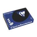 Clairefontaine Trophée Coloured Printer Paper, black, 160 gsm, A4 - 21 cm x 29.7 cm, pack of 250