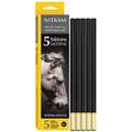 Nitram Charcoal Batons - Extra Soft, 8mm, pack of 5