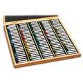 Sennelier Artists' Oil Pastels Wooden Box Sets, 120 pastel complete set