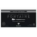 Clairefontaine | FONTAINE® watercolour paper — black ○ 300gsm, 20 cm x 40 cm, 300 gsm, cold pressed, Block