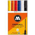 Molotow One4All 127HS Marker Pen Sets, Basic Set 1 - 6 markers