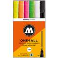 Molotow One4All 127HS Special Marker Pen Sets, Neon, 6 markers