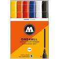 Molotow One4All 227HS Classic Marker Sets, Basic Set 1, 6 markers