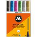 MOLOTOW™ | ONE4ALL Acrylic Pump Markers 227HS — 6 marker themed sets, Metallic set