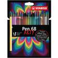 Stabilo Pen 68 Arty Pen Sets, 18 pens, set