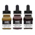 Liquitex® | PROFESSIONAL ACRYLIC INK™ sets — 3 x 30 ml bottles, Transparents