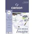 CANSON® | MIX MEDIA Imagine pads — 200 gsm, A2, 200 gsm, pad (bound on one side)