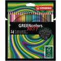 STABILO® | Greencolors Arty Coloured Pencils — sets, 24 pencils, set