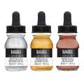 Liquitex® | PROFESSIONAL ACRYLIC INK™ sets — 3 x 30 ml bottles, iridescent set