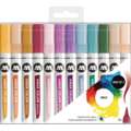 MOLOTOW™ | AQUA COLOR BRUSH Marker Sets — 12 markers, Basic set 2