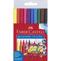 Faber-Castell Grip Color Marker Sets, 10 pens
