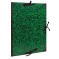 Annonay | Green & Black Sketch Portfolios — different formats, 60cm x 85cm, 3 ties, 3 ties