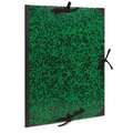 Clairefontaine | Annonay Sketch Portfolios — green & black, 60 cm x 85 cm, 3 ties, 3 ties