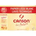 Canson Technique Drawing Paper Packs, A4 - 21 cm x 29.7 cm, 160gsm, 12 sheets, satin, 160 gsm