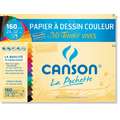 Canson Mi-Teintes Coloured Paper Packs - 12 sheets, bright