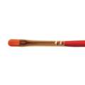 Léonard Orange Similhair Series 20 UB Filbert Brushes, 4, 6.00