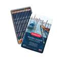 DERWENT | WATERCOLOUR pencils — tin box sets, 12 pencils