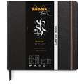 RHODIA® | Touch Carb'on Books — hardcover, 21 cm x 21 cm, 120 gsm, cold pressed|smooth, sketchbook