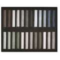 BLOCKX | Dry Pastel Sets — 24 pastels in cardboard box, Grey Tones