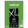 Canson XL Dessin Pads, 160 gsm, spiral pad, A5 - 14.8 cm x 21 cm
