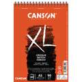 CANSON® | XL® SKETCH pads — 90 gsm, 14.8 cm x 21 cm, 60 sheets, 90 gsm, 1. Top spiral binding