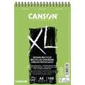 CANSON® | XL® RECYCLED DRAWING Pads — 160 gsm, A5 - 14.8 cm x 21 cm, 160 gsm, cold pressed