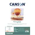 CANSON® | "C" à grain® DRAWING pads — 30 sheets, A3 - 29.7 cm x 42 cm, 180gsm, cold pressed, 180 gsm