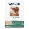 CANSON® | "C" à grain® Grey Drawing Paper — 250 gsm, 50 cm x 65 cm, 250 gsm, cold pressed, 2. Individual sheets