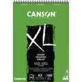 CANSON® | XL® DRAWING Pads — 160 gsm, 160 gsm, spiral pad, A3 - 29.7 cm x 42 cm