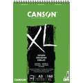 Canson XL Dessin Pads, 160 gsm, spiral pad, A3 - 29.7 cm x 42 cm