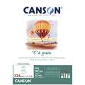 CANSON® | "C" à grain® DRAWING pads — 30 sheets, A3 - 29.7 cm x 42 cm, 224gsm, cold pressed, 224 gsm