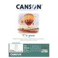 CANSON® | "C" à grain® DRAWING pads — 30 sheets, A4 - 21 cm x 29.7 cm, 224gsm, cold pressed, 224 gsm