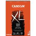 CANSON® | XL® SKETCH pads — 90 gsm, 29.7 cm x 42 cm, 120 sheets, 90 gsm, 1. Top spiral binding