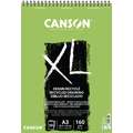Canson XL Recycled Pads, A3 - 29.7 cm x 42 cm, 160 gsm, cold pressed, spiral pad