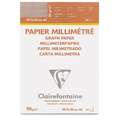 Clairefontaine Graph Paper Pads, A3 - 29.7 cm x 42 cm, pad (bound on one side), 90 gsm