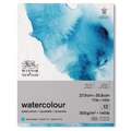 WINSOR & NEWTON™ | watercolour pads / paper — 300 gsm, 27.9 cm x 35.6 cm, bound pad of 12 sheets, 300 gsm, 1. bound pad