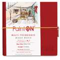 Clairefontaine Paint'On Stitched Notebooks, 14 cm x 14 cm, white, 14 x 14cm