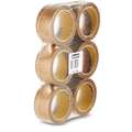 3M | Scotch™ Packing Tape — rolls, 6 Havana brown rolls, pack of 6