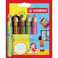 Stabilo Woody 3 in 1 Duo Coloured Pencil Sets, set of 5