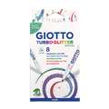 Giotto Turbo Glitter Pen Sets, pastel