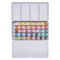 WHITE NIGHTS™ | Artist's Watercolours Light Blue Paintboxes — whole pans, 35 pans