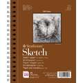 Strathmore 400 Sketchbooks, A5 - 14.8 cm x 21 cm, 89 g/m², cold pressed, spiral pad