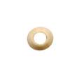 GLOREX | Large Hole Wooden Beads — for macramé, ⌀ 30 mm, hole 12 mm, 6 balls, pack of 6