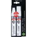 MOLOTOW™ | EMPTY TWIN PUMP MARKERS — packs of 2, 611EM - 15 mm, pack of 2