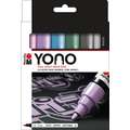 Marabu | Yono Acrylic Markers — cardboard box sets, 6 x 1.5 - 3 mm pastel