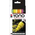 Marabu Yono Marker Sets, 4 x 1.5-3mm neon