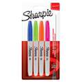 Sharpie Permanent Fine Marker Sets, 4 fun colours, set